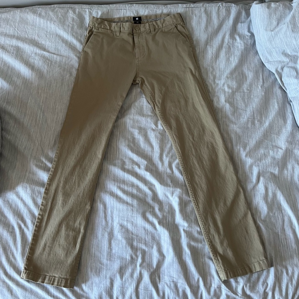 Men’s beige DC slim fit jeans